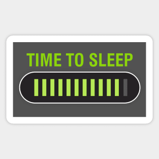 Time to Sleep Sticker